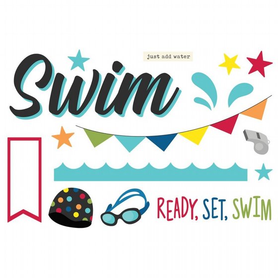 ���� ������ �������� ������ ����� Swim Simple Pages Pieces 