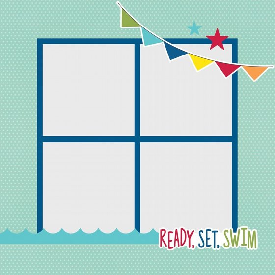 ���� ������ �������� ������ ����� Swim Simple Pages Pieces 