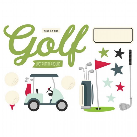 ���� ������ �������� ������ ����� Golf Simple Pages Page Pieces 
