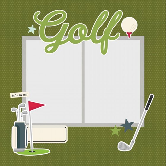 ���� ������ �������� ������ ����� Golf Simple Pages Page Pieces 