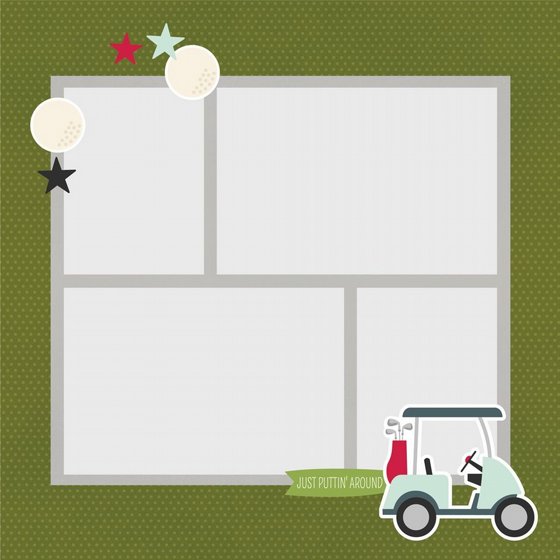 ���� ������ �������� ������ ����� Golf Simple Pages Page Pieces 