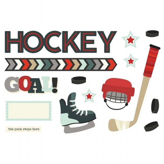 ���� ������ �������� ������ ����� Hockey Simple Pages Page Pieces
