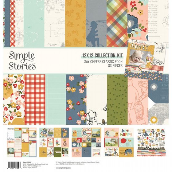 ���� ��� �������� 12*12 ���� ������� ����� Say Cheese Classic Pooh Collection Kit