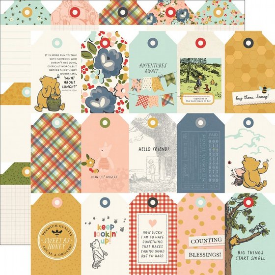 ���� ��� �������� 12*12 ���� ������� ����� Say Cheese Classic Pooh Collection Kit