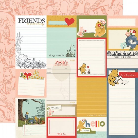 ���� ��� �������� 12*12 ���� ������� ����� Say Cheese Classic Pooh Collection Kit