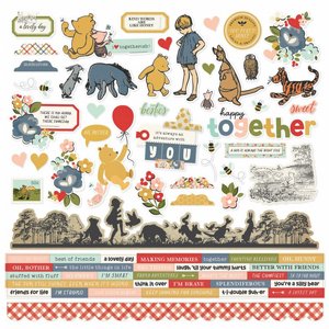 מארז מדבקות קארדסטוק 12*12 אינץ' מסדרת Say Cheese Classic Pooh Cardstock Stickers מארז מדבקות קארדסטוק 12*12 אינץ' מסדרת Say Cheese Classic Pooh Cardstock Stickers