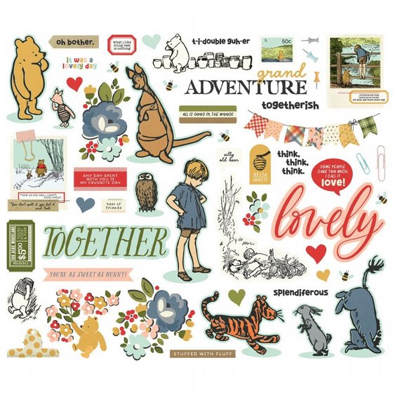 ���� ������ �������� ����� Say Cheese Classic Pooh Bits & Pieces