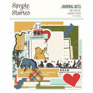 מארז חיתוכי קארדסטוק מסדרת Say Cheese Classic Pooh Journal Bits & Pieces מארז חיתוכי קארדסטוק מסדרת Say Cheese Classic Pooh Journal Bits & Pieces