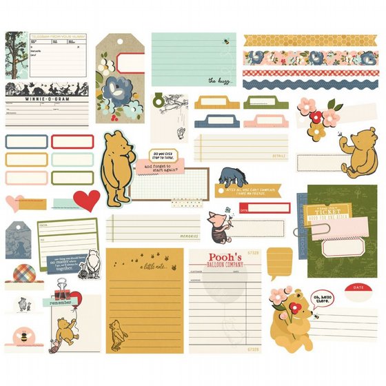 ���� ������ �������� ����� Say Cheese Classic Pooh Journal Bits & Pieces