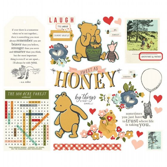 ���� ������ �������� ������ ����� Say Cheese Classic Pooh Big Bits & Pieces