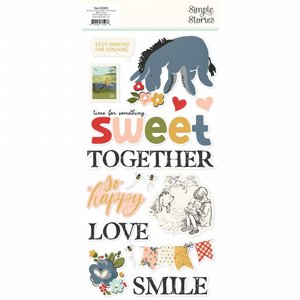 ���� ������ ��� ����� Say Cheese Classic Pooh Foam Stickers