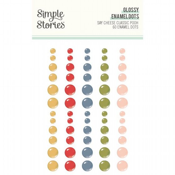 ���� ������ ������ ������� ������� ������ ����� Say Cheese Classic Pooh Glossy Enamel Dots