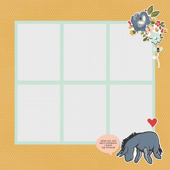 ���� ������ �������� ������ ����� Say Cheese Classic Pooh Simple Pages Page Pieces 