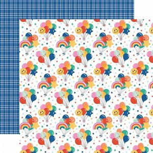 דף קארדסטוק מעוצב 12*12 אינץ' Hip Hip Hooray Birthday Balloons דף קארדסטוק מעוצב 12*12 אינץ' Hip Hip Hooray Birthday Balloons
