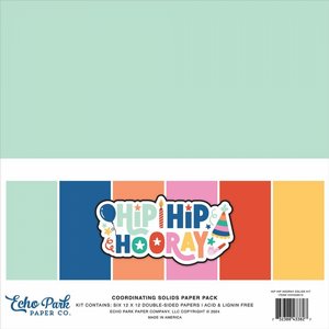 מארז דפי קארדסטוק בסיס מסדרת Hip Hip Hooray Collection מארז דפי קארדסטוק בסיס מסדרת Hip Hip Hooray Collection