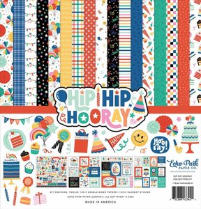 מארז דפי קארדסטוק מעוצבים Hip Hip Hooray Collection מארז דפי קארדסטוק מעוצבים Hip Hip Hooray Collection