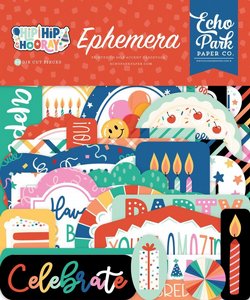 חיתוכי קארדסטוק איכותיים מסדרת Hip Hip Hooray Ephemera חיתוכי קארדסטוק איכותיים מסדרת Hip Hip Hooray Ephemera