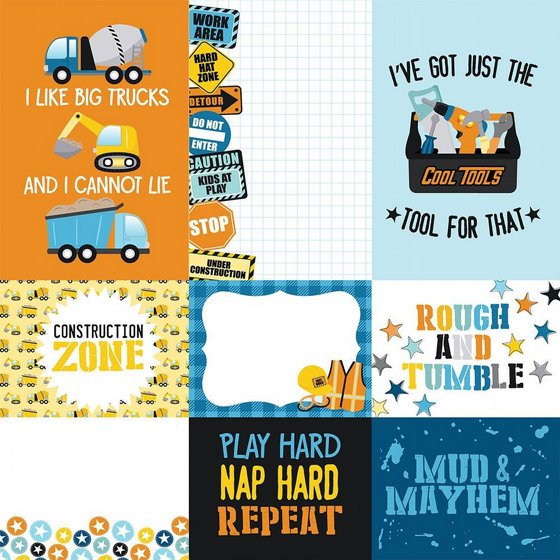 �� �������� ����� �� ���� 12*12 ���� ����� �������� ����� Little Builder Collection  Multi Journaling Cards
