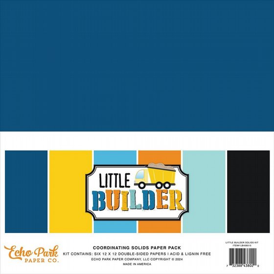 ���� ��� �������� ���� 12*12 ���� ����� Little Builder Collection Solids