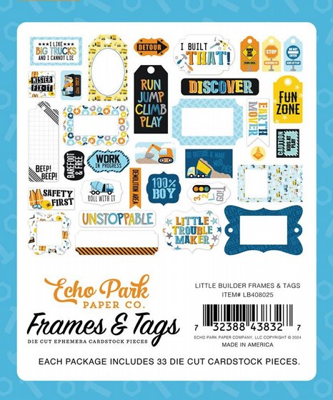 ������ �������� �������� ����� Little Builder Collection Frames And Tags