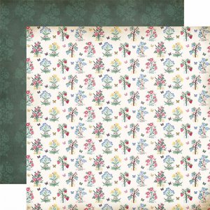 דף קארדסטוק מעוצב דו צדדי 12*12 אינץ' מסדרת Carta Bella Paper Bloom Collection דף קארדסטוק מעוצב דו צדדי 12*12 אינץ' מסדרת Carta Bella Paper Bloom Collection