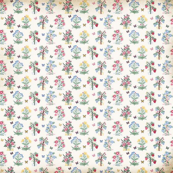 �� �������� ����� �� ���� 12*12 ���� ����� Carta Bella Paper Bloom Collection