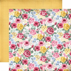 דף קארדסטוק מעוצב דו צדדי 12*12 אינץ' מסדרת Bloom Collection דף קארדסטוק מעוצב דו צדדי 12*12 אינץ' מסדרת Bloom Collection