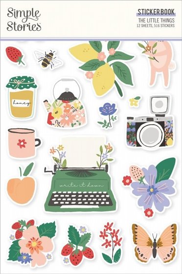 ��� ������ ��������  �������� ����� 	The Little Things - Sticker Book