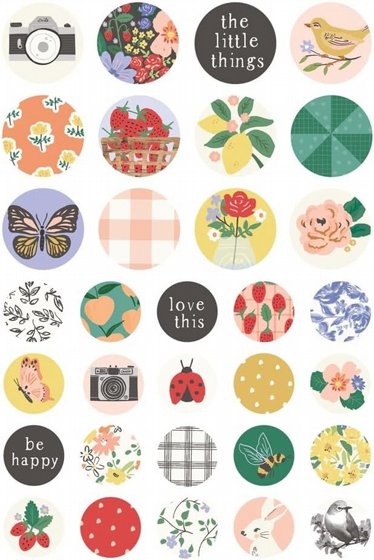 ��� ������ ��������  �������� ����� 	The Little Things - Sticker Book