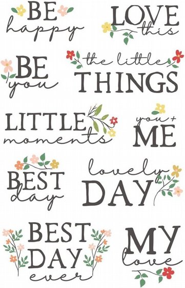 ��� ������ ��������  �������� ����� 	The Little Things - Sticker Book