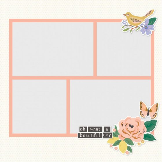 ������ �������� �������� ����� The Little Things - Simple Pages Page Pieces
