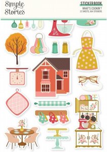 ספר מדבקות קארדסטוק איכותיות מסדרת What's Cookin' - Sticker Book ספר מדבקות קארדסטוק איכותיות מסדרת What's Cookin' - Sticker Book