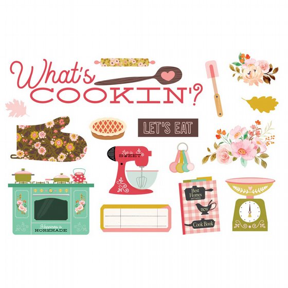 ������ �������� �������� ����� Whats Cookin- Simple Pages Page Pieces 