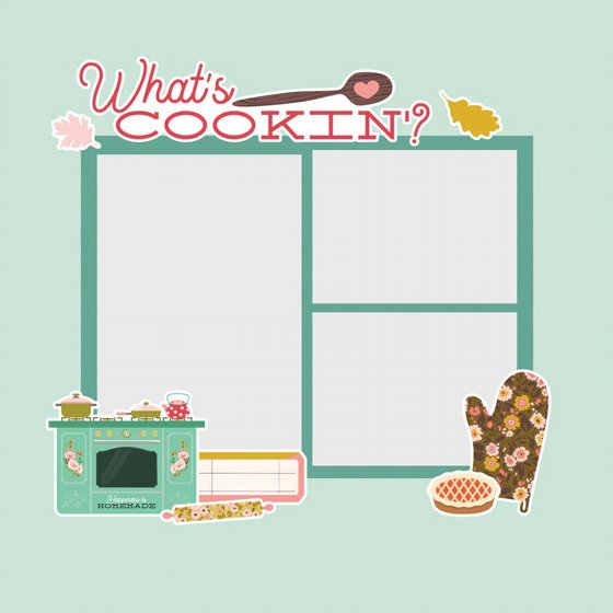 ������ �������� �������� ����� Whats Cookin- Simple Pages Page Pieces 