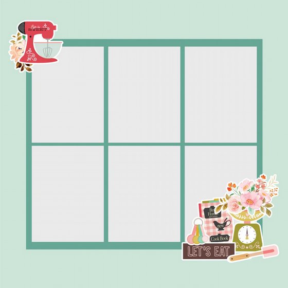 ������ �������� �������� ����� Whats Cookin- Simple Pages Page Pieces 
