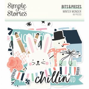 חיתוכי קארדסטוק איכותיים מסדרת Winter Wonder - Bits & Pieces חיתוכי קארדסטוק איכותיים מסדרת Winter Wonder - Bits & Pieces