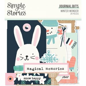 חיתוכי קארדסטוק איכותיים מסדרת Winter Wonder Journal Bits & Pieces חיתוכי קארדסטוק איכותיים מסדרת Winter Wonder Journal Bits & Pieces