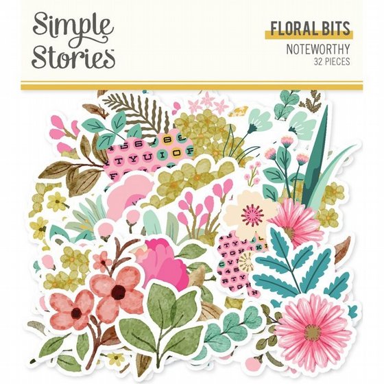������ �������� �������� �����  Noteworthy - Floral Bits & Piece