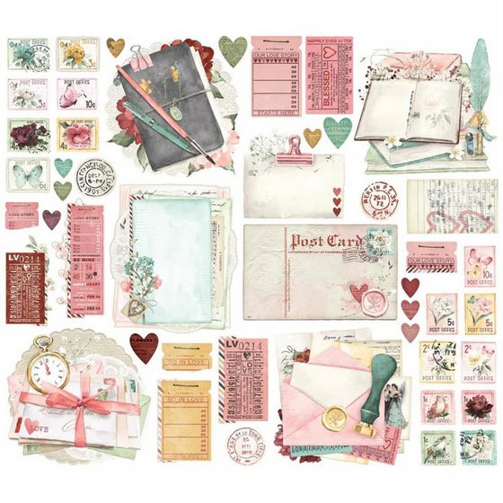 ������ �������� �������� ����� Simple Vintage Love Story - Ephemera