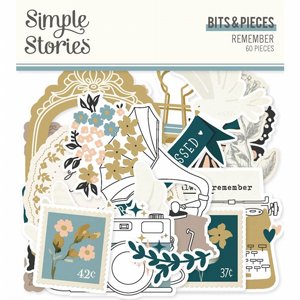 חיתוכי קארדסטוק איכותיים מסדרת Remember - Bits & Pieces חיתוכי קארדסטוק איכותיים מסדרת Remember - Bits & Pieces