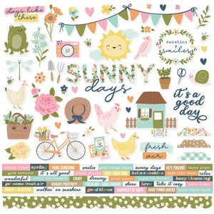 מארז מדבקות קארדסטוק בגודל 12*12 אינץ' Fresh Air - Cardstock Stickers מארז מדבקות קארדסטוק בגודל 12*12 אינץ' Fresh Air - Cardstock Stickers