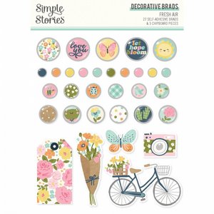 ������ ������� ������ ����� Fresh Air - Decorative Brads