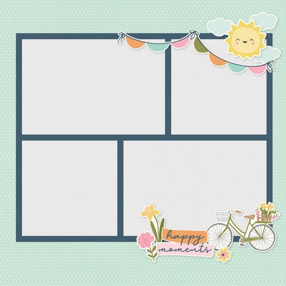 ������ �������� ������ �������� ����� Fresh Air - Simple Pages Page Pieces