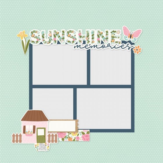 ������ �������� ������ �������� ����� Fresh Air - Simple Pages Page Pieces