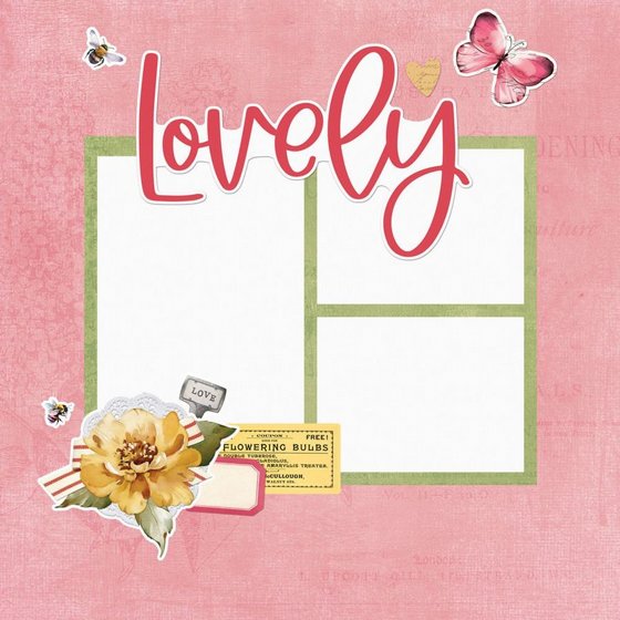 ������ �������� ������ �������� ����� Simple Vintage Love Story  Simple Pages Page Pieces