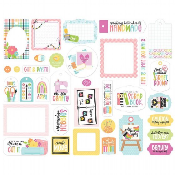 ������ �������� �������� ����� Craft Room Collection  Ephemera  Frames and Tags