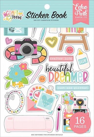 ��� ������ �������� Echo Park  Craft Room Collection  Sticker Book