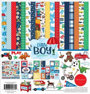 ���� ��� �������� ������� ����� Carta Bella Paper Little Boy Collection 12 x 12 Collection Kit