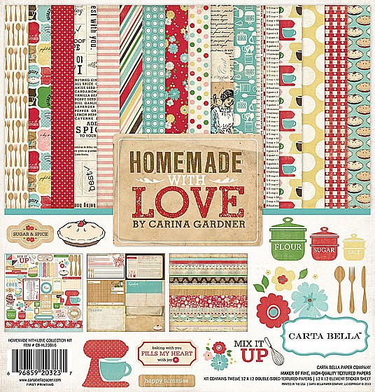  HOMEMADE WITH LOVE COLLECTION KIT