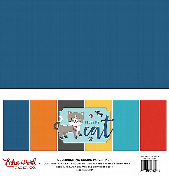 I LOVE MY CAT SOLIDS KIT